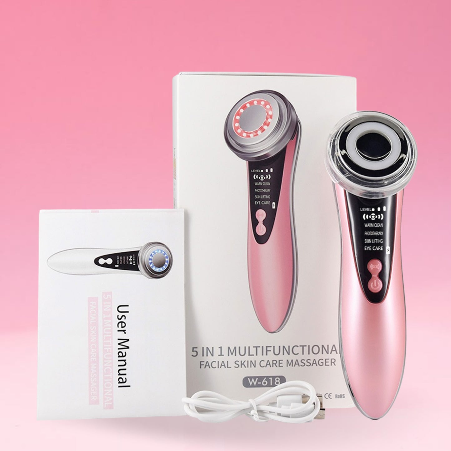 جهاز متعدد الوظائف للبشرة – شد، تجديد، إزالة التجاعيد